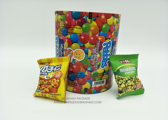 Barriera di laminazione del rotolo di film della plastica la buona redditizia metallizza il film della stagnola per l'imballaggio matto di frutti a secco chip dello spuntino